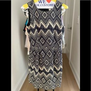 J Crew Aztec Sheath Dress in beautiful pattern. Great for work!